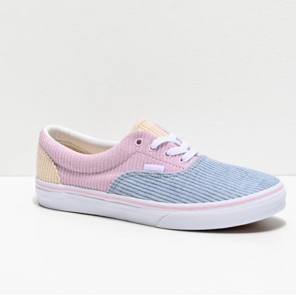 Vans Era Corduroy Colorblock Shoes - Picture 3 of 9